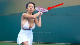 Top 25 Funniest And Most Embarrassing Tennis Moments Shown On Live