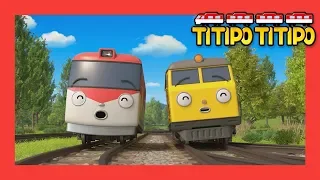 Titipo S1 full episodes Compilation l EP 22-26 (55 mins) l Train shows for kids l Titipo TItipo