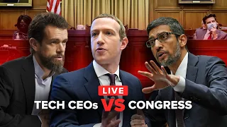 Watch Twitter, Facebook Google CEOs testify before Congress LIVE