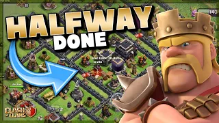 HALFWAY DONE WITH WALLS (already?!?!) ON MY TH9