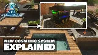 How to Use the New Custom Cosmetic System - Explained - Ark Survival Ascended - ASA