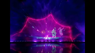 Amazing 3D hologram laser projection water screen movie with musical fountain for Dal Lake ,Srinagar