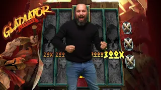 🔥CASINODADDY'S CRAZY MAX WIN ON GLADIATOR LEGENDS SLOT 🔥