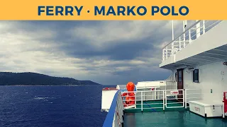 Passage on ferry MARKO POLO, Split - Ancona (Jadrolinija)