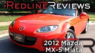 2012 Mazda MX-5 Miata Review, Walkaround, Exhaust, & Test Drive