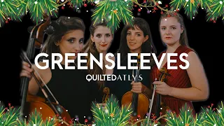 String Quartet Music - Christmas carol instrumental 🎄 -  Greensleeves - What Child Is This?