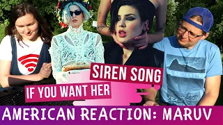 MARUV — РЕАКЦІЯ АМЕРИКАНЦЯ: IF YOU WANT HER; SIREN SONG [Ukrainian Music Reaction]