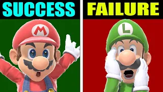 Mario VS Luigi: Who's Better At Challenges? (Smash Bros Ultimate)