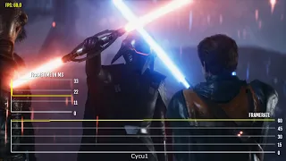 Star Wars Jedi: Fallen Order Patch 1.12 Xbox Series S Frame Rate Test