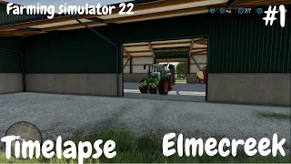 The beginning of a new state - Farming simulator 22 - Elmcreek