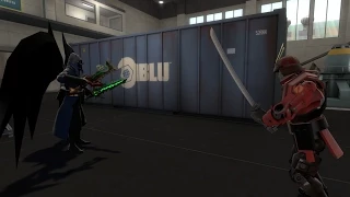 Dark Guardian vs Robot samurai (animation test)