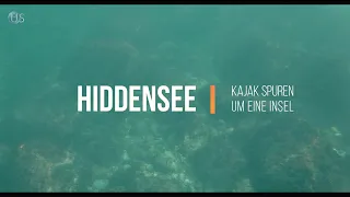 Hiddensee - Kajak Spuren um eine Insel