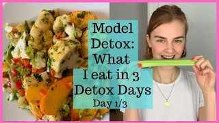 DETOX What I eat in a day as a Model | Day 1 of 3 | Vegan detox | Anna-Veronika Meyer