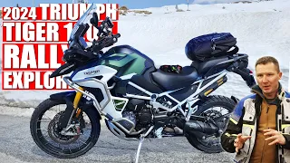 Triumph Tiger 1200 Rally Explorer. Test modelu rok 2024. Jakie zmiany? Czym się różni od wersji GT?