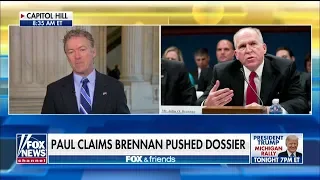 'This Is a Big Circle': Sen. Paul Claims Brennan Internally Pushed 'Fake Steele Dossier'