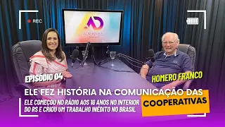 Homero Franco criou um trabalho inédito na comunicação cooperativista