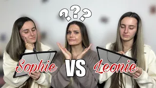 Wer kennt UNSERE SCHWESTER besser? 😱 | lesotwins 👯‍♀️