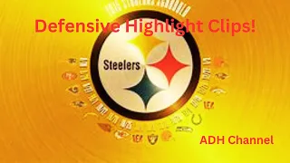 Defense doing Steelers type of Things! 4