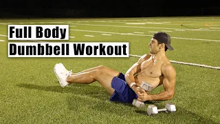 Full-Body TABATA Dumbbell Workout | Ash Crawford