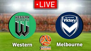 Western United FC Vs Melbourne Victory Live Match🔴