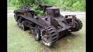 Abandoned and forgotten tanks