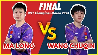 MA LONG vs Wang Chuqin | FINAL WTT Champions Macao 2023 | Tenis Meja Dunia [Highlight]