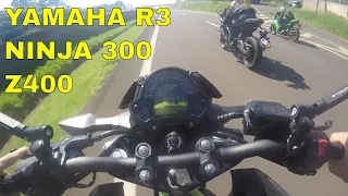 Z400 x NINJA 300 x R3