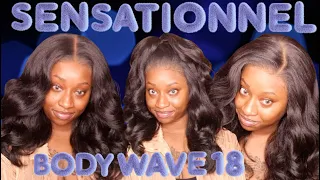 TAKE MY MONEY | 4C Edges | Sensationnel Kinky Body Wave 18