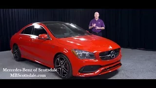 The Stylish 2018 Mercedes-Benz CLA 250 COUPE from Mercedes Benz of Scottsdale