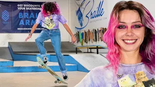 ASHLEY IMPROVES HER OLLIES! EP. 2