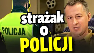 "Policja zawsze będzie niżej" Strażak UJAWNIA kulisy współpracy ze służbami