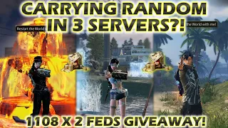 Lifeafter Carrying in 3 Servers?? Lets See How Many People Can I Carry In 1 Hour! Also Fed Giveaway!