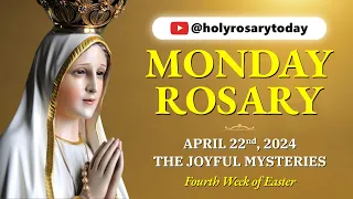 MONDAY HOLY ROSARY 💛 APRIL 22, 2024 💛 THE JOYFUL MYSTERIES OF THE ROSARY [VIRTUAL] #holyrosarytoday