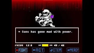 Dusttrust Sans Fight Phase 2 Remake!