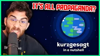 How Kurzgesagt Cooks Propaganda For Billionaires | Hasanabi Reacts to The Hated One