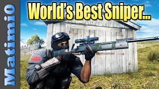 The Best Sniper in the World... Battlefield 4