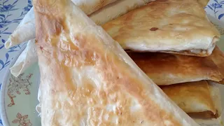 Конвертики с начинкой из лаваша!!!Быстро, просто, вкусно 👌, доступно 👍