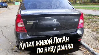 Купил живой логан по низу рынка