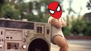 Spider-Man & Friends & Baby dance - Coffin Dance Meme (Parody)