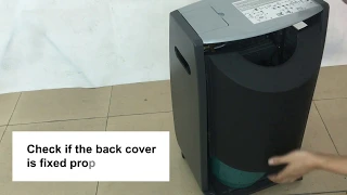 Mounting bottle and back cover - Qlima gas heater GH 3042 R and GH 3062 RF