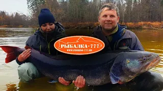 Ловля трофейного тайменя видео в сибири. Рыболовный тур на реку Тугур.