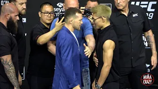 UFC 299 Pre Fight Press Conference FACE OFF Highlights