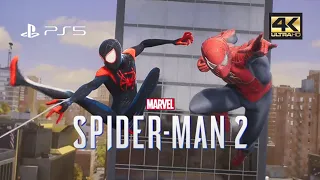 Marvel's Spider-Man 2. Two of my Favorite Spider-Man Movies Suits Gameplay