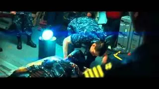 Battleship - Clip- _Hopper and crew investigate a captured alien