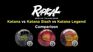 Radical - Katana vs Katana Slash vs Katana Legend