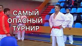 Шок! Оторвали ногу в финале кубка Ширин Рю карате 2015