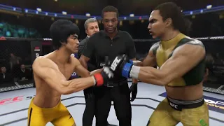 Bruce Lee vs. Gordo Eddy [Tekken] (EA sports UFC 3)