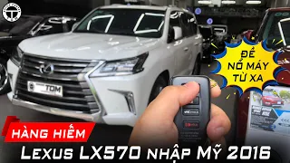 Lexus Lx570 bản nhập Mỹ 2016 trắng nội thất đỏ đô 37000 km cả thị trường mỗi em chăng?