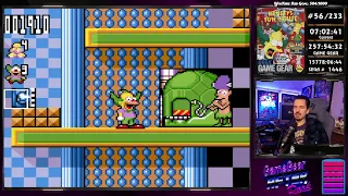 Game Gear After Dark - #56 - Krusty's Fun House - Game Gear - Part 3