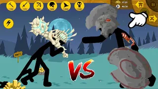 The Tenacity of Undead Giant Against Stone Giant's Power | Stick War Legacy